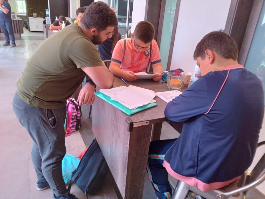 Project helping children with homework and studies