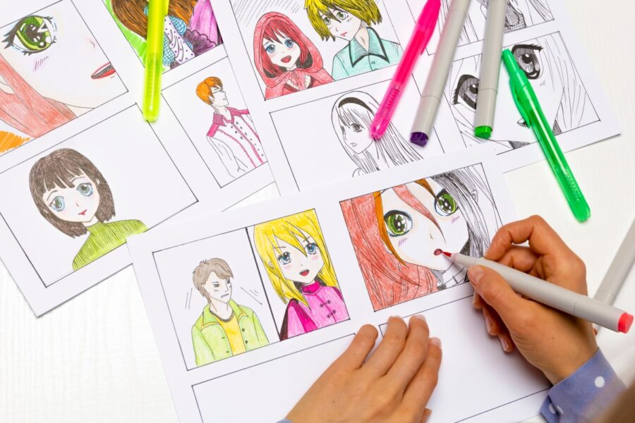 Course to introduce kids to the world of comic book art